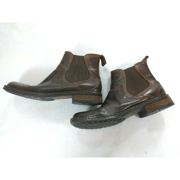Born Ankle Boots Men\'s Size 9.5 M/W Slip On Leathe main image 10